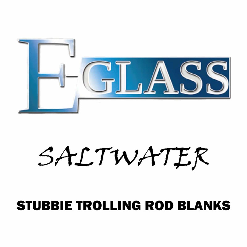 Rainshadow E-Glass Stubbie Trolling Rod Blanks STUB130