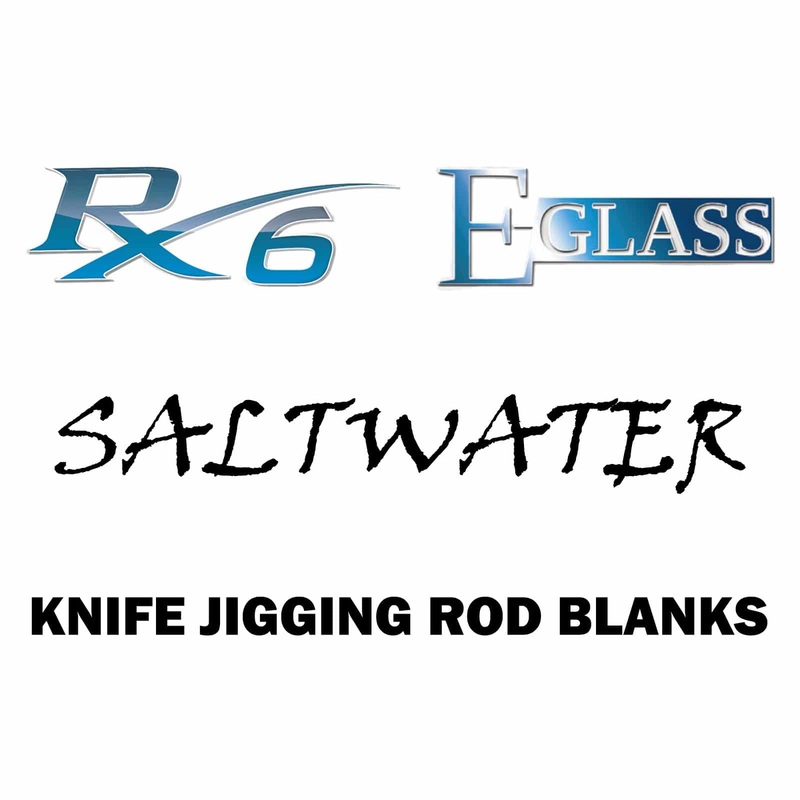 Rainshadow RX6 E-Glass Knife Jigging Rod Blanks RCKJB503-300
