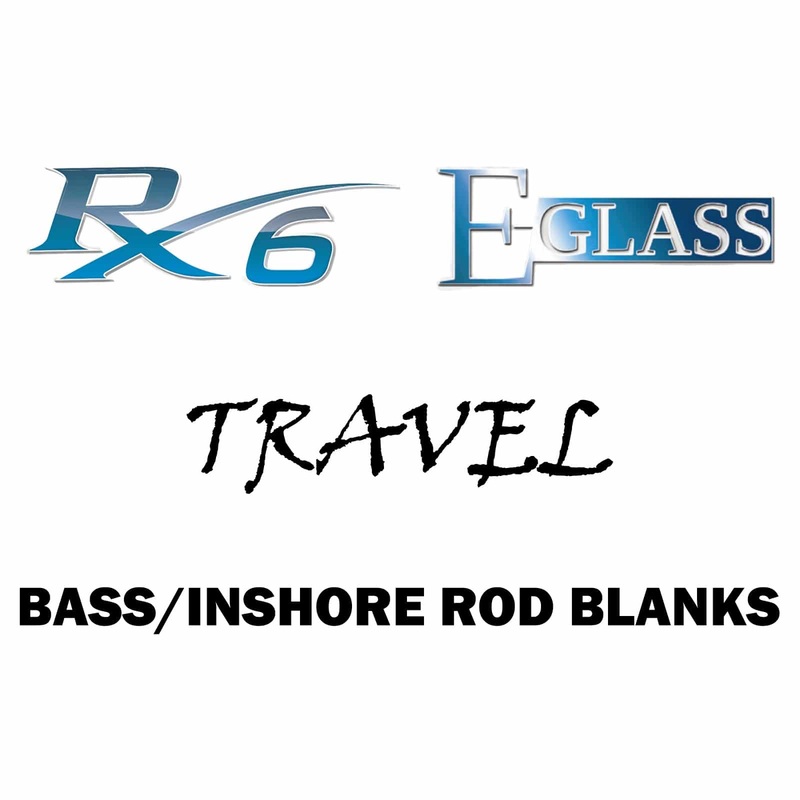 Rainshadow RX6 E-Glass Travel Rod Blanks SWT70H-3
