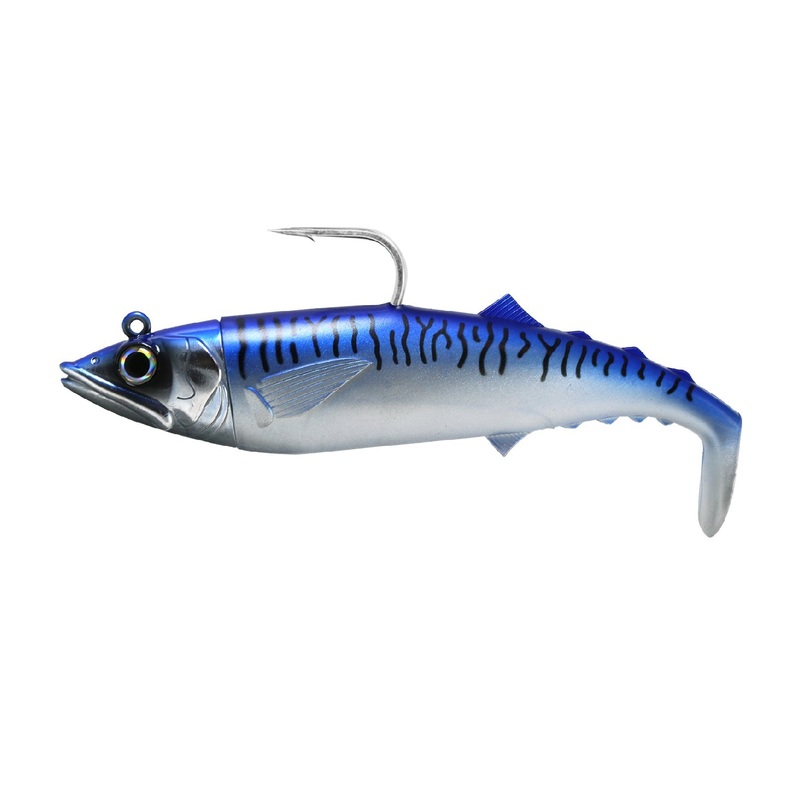FishLab Mack Attack Weighted Swimbaits 6.5" 5.5oz Green Mack