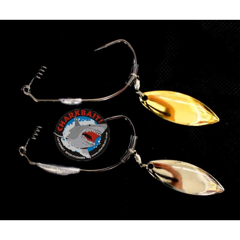 Gambler Duz-It Underspin Weighted Hooks 1/8oz Gold