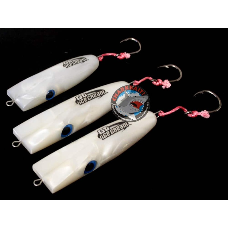 GT Ice Cream Cone Lures 2oz Pearl White