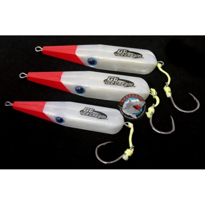 GT Ice Cream Needle Nose Lures 2oz Pearl White