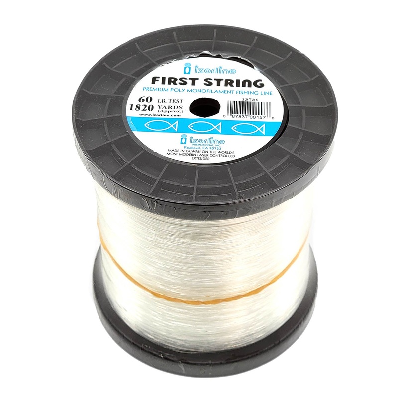 Izorline First String Monofilament 1KG Spool Clear 12lb