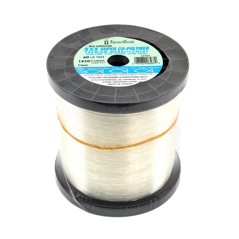 Izorline XXX Copolymer Line 1KG Spool Clear 15lb
