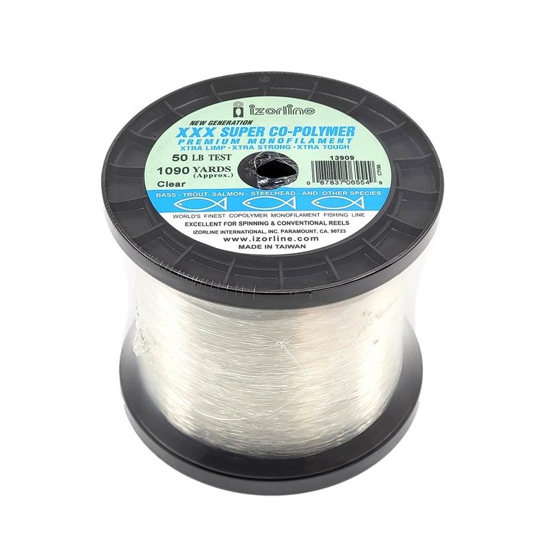 Izorline XXX Copolymer Line 1LB Spool Clear 8lb