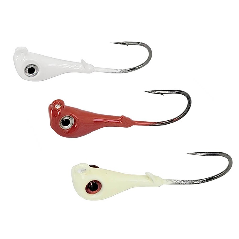 LM Banana Squid Jig Heads 1/2oz White