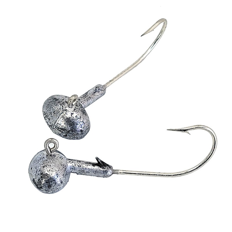 LM Football Jig Heads 5pk 1/4oz