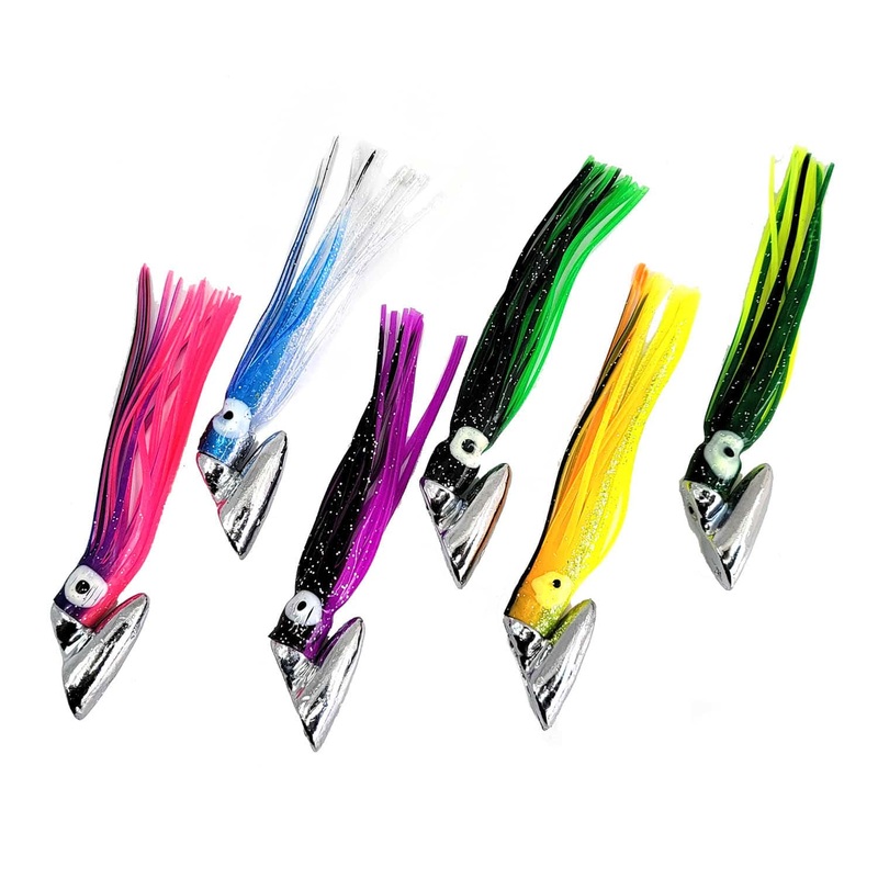 LM Mini Bait O Matic 2oz Trolling Lures Mean Joe Green