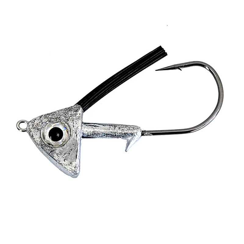 LM Weedless Jig Heads 2pk 3/8oz