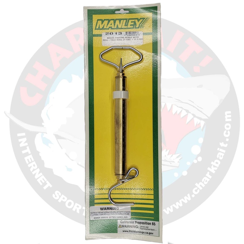 Manley Industries Brass Spring Drag Scales 25lb