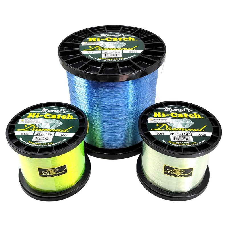 Momoi Diamond Monofilament Line 12lb Clear 1000 yards