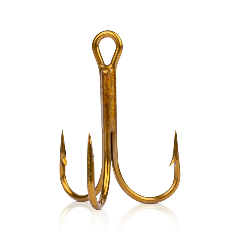 Mustad 3565BR Treble Hooks 5pk #2