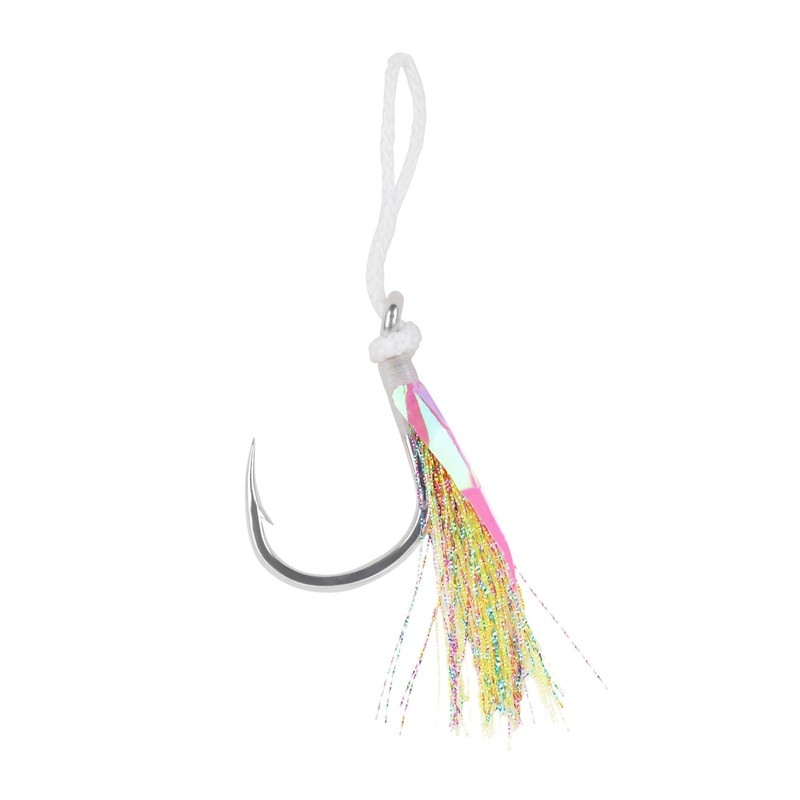 Mustad J-Assist1 Jigging Assist Hooks 2pk 4/0