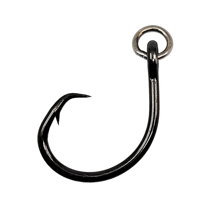 Mustad R39943 4X Ringed Demon Offset Circle Hooks 6pk 3/0