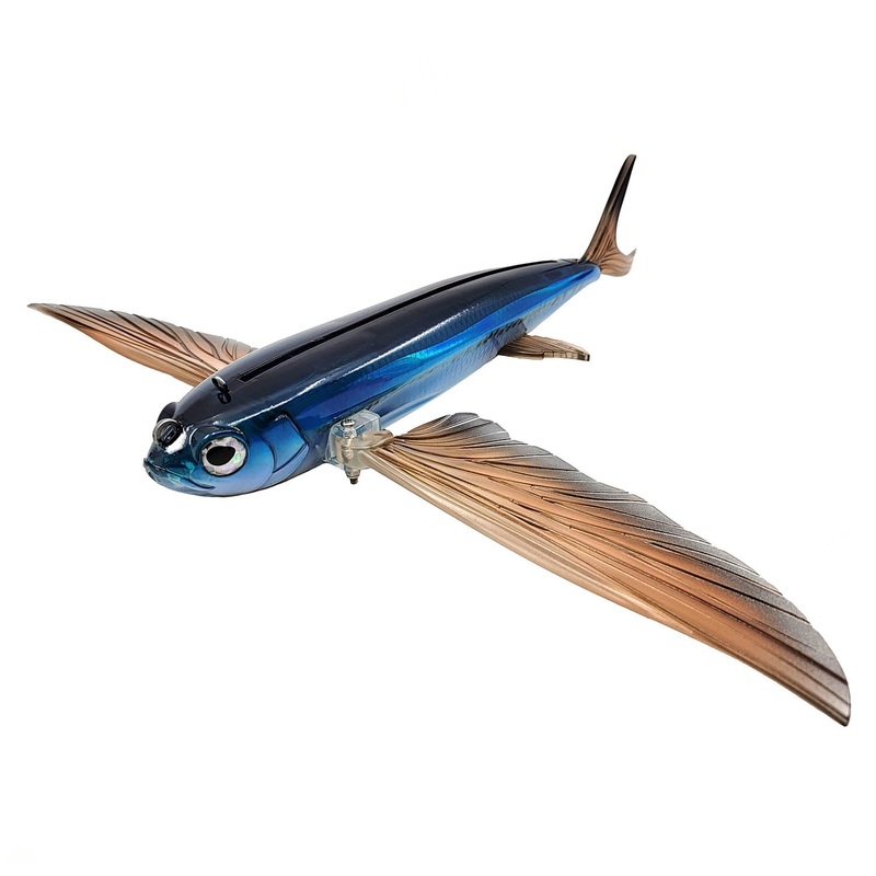 Nomad Design Slipstream Flying Fish Lures 140mm Electric