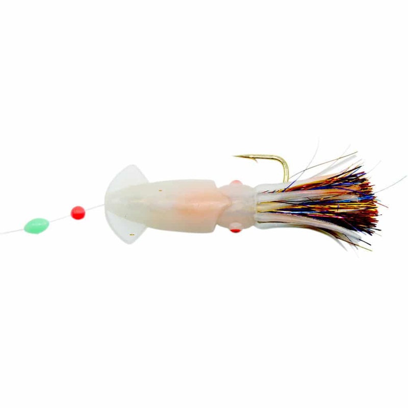 Ahi USA 3.5" Rock Cod Squid Rigs Glow