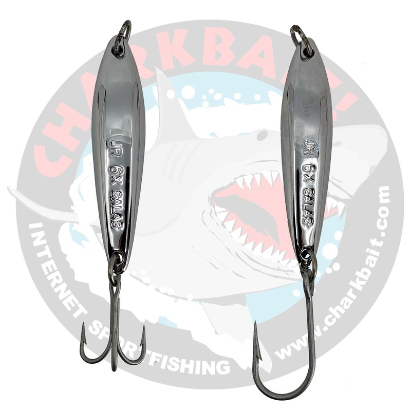 Salas 6X Jr Chrome Yo-Yo Iron Jigs Treble Hook