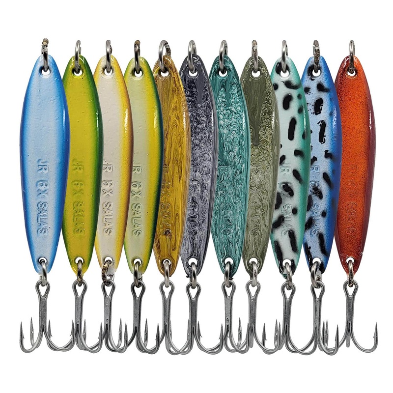 Salas 6X Jr Yo-Yo Iron Jigs 4.3oz Blue White