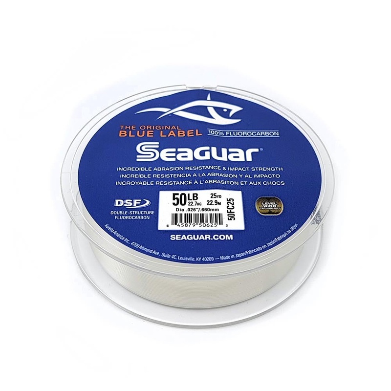 Seaguar Blue Label Fluorocarbon 25yd Spools 2lb