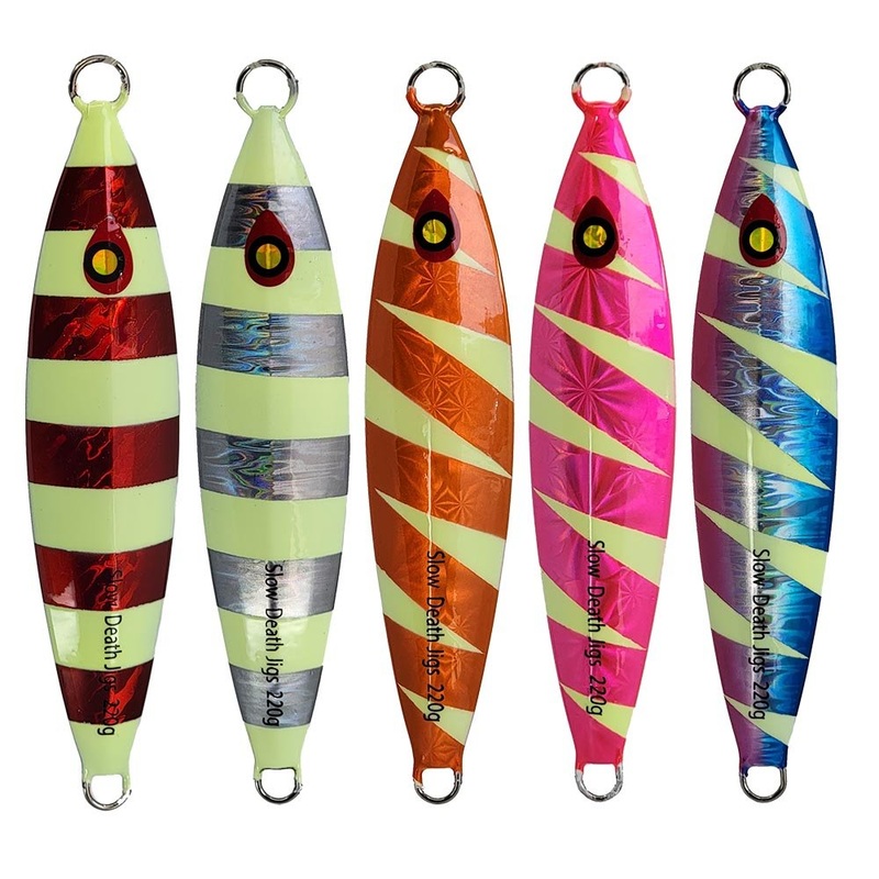 Submission Fishing Javelin Slow Jigs 130g Cherry Bomb