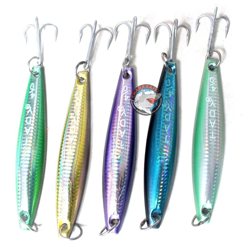 Tady 4/0 Heavy Holographic Yoyo Irons Treble Hook Holo Green