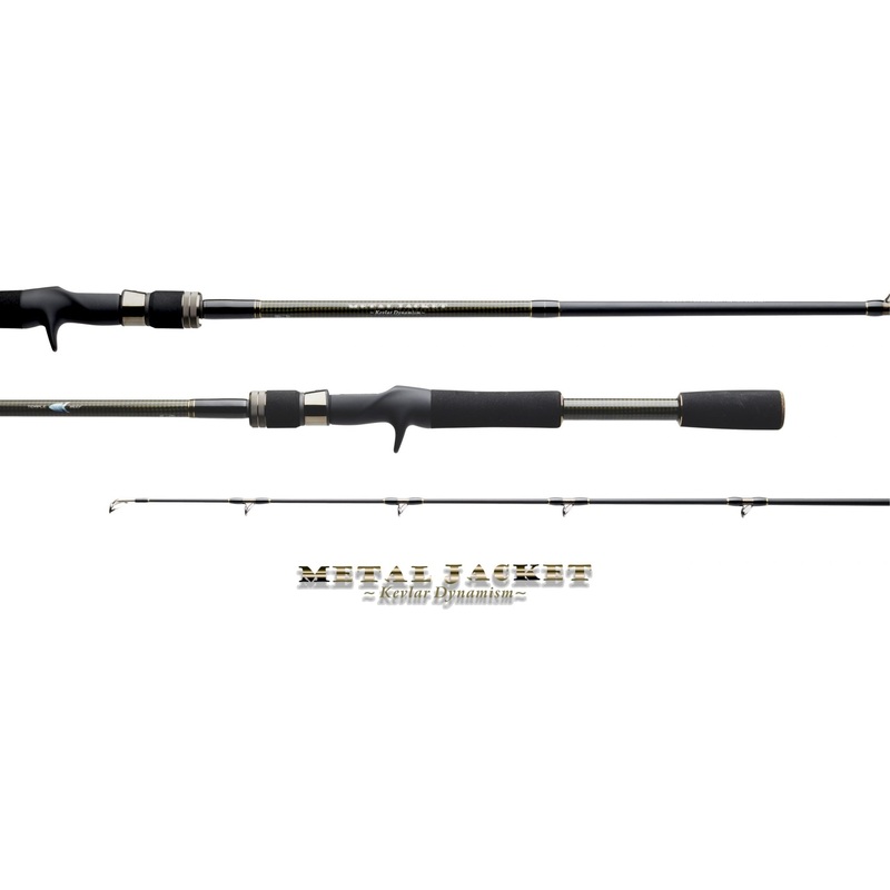 Temple Reef Metal Jacket 2pc Baitcasting Rods 68XH