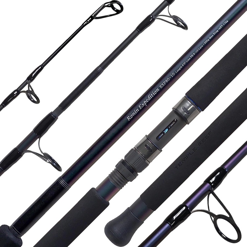 Temple Reef Ronin Expedition 3pc Travel Rods Ronin 83-6 EXP