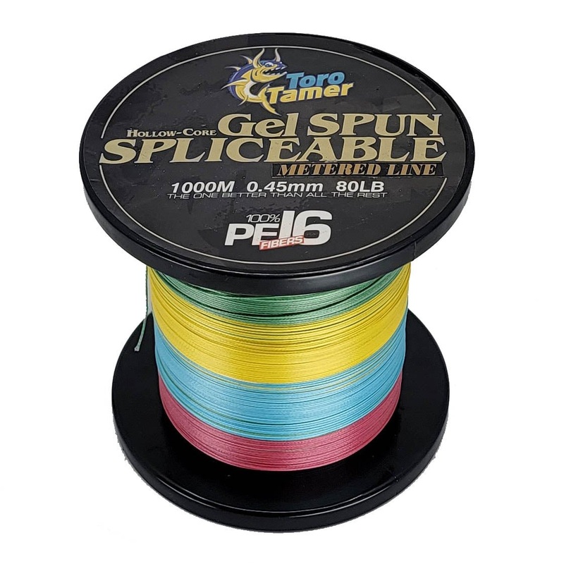 Toro Tamer 16 Strand Hollow Braid 1000M 20lb White