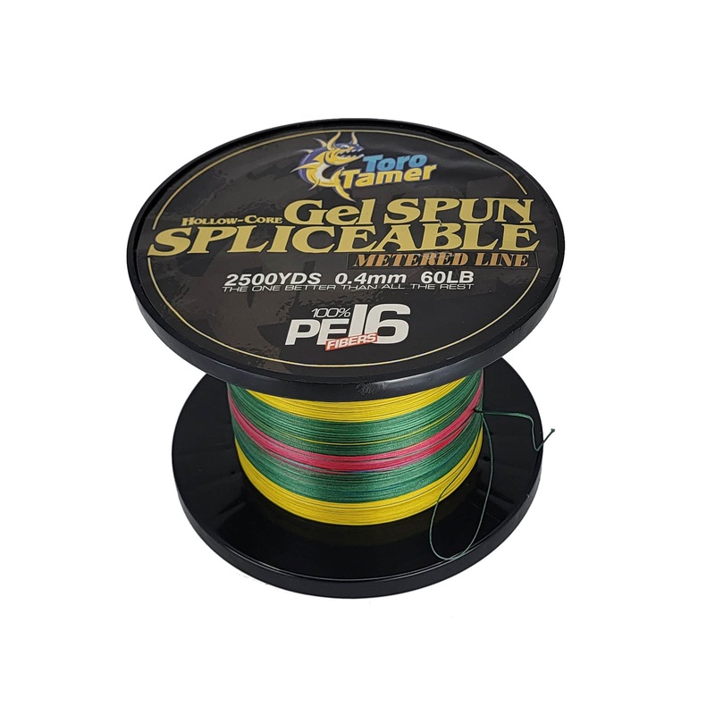 Toro Tamer 16 Strand Hollow Braid 2500YD 40lb White