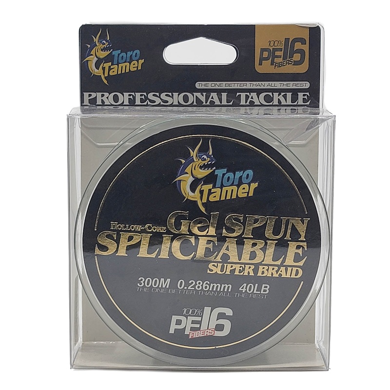 Toro Tamer 16 Strand Hollow Braid 300M 20lb White