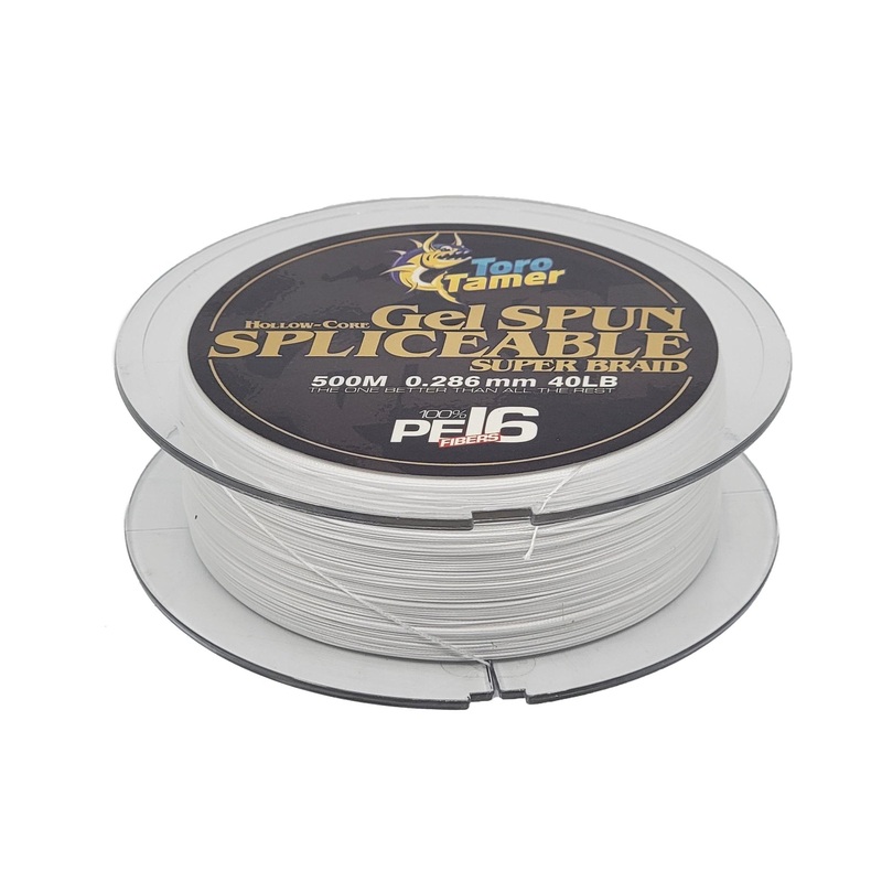 Toro Tamer 16 Strand Hollow Braid 500M 20lb White