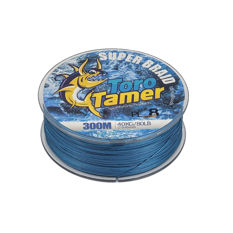 Toro Tamer 8 Strand Solid Braid 300M 30lb Depth Counter