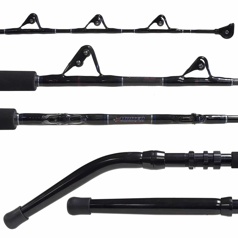 United Composites RCX Big Game Trolling Rods Straight Butt RCX40 XH