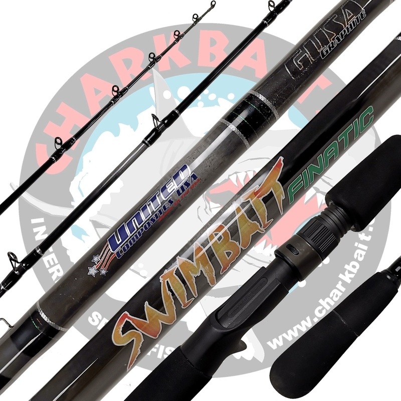 United Composites Swimbait Finatic Baitcasting Rods RUC 76XH Frogger