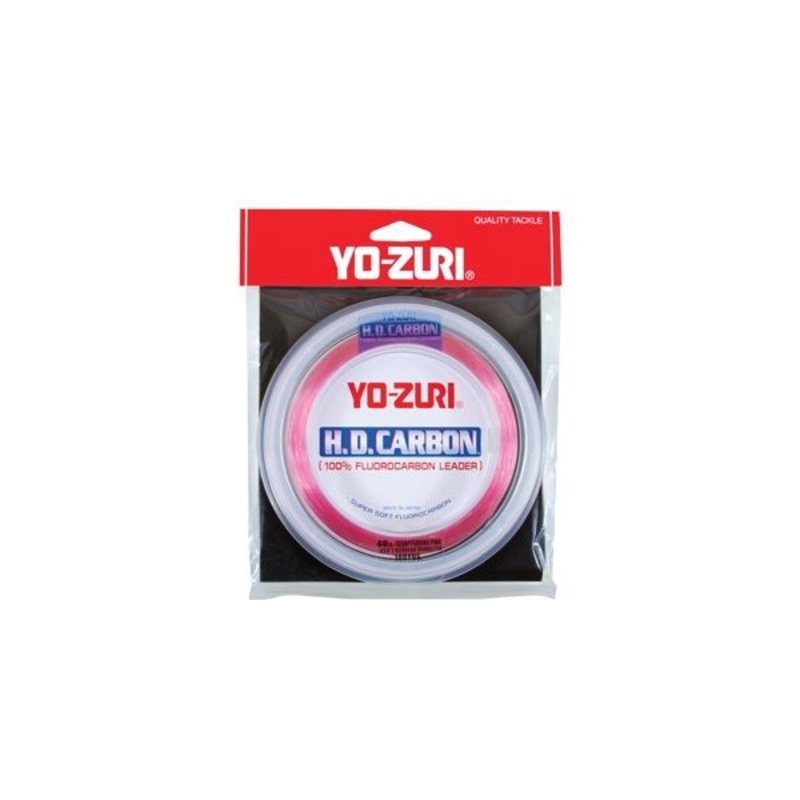 Yo-Zuri HD Pink Fluorocarbon 15lb