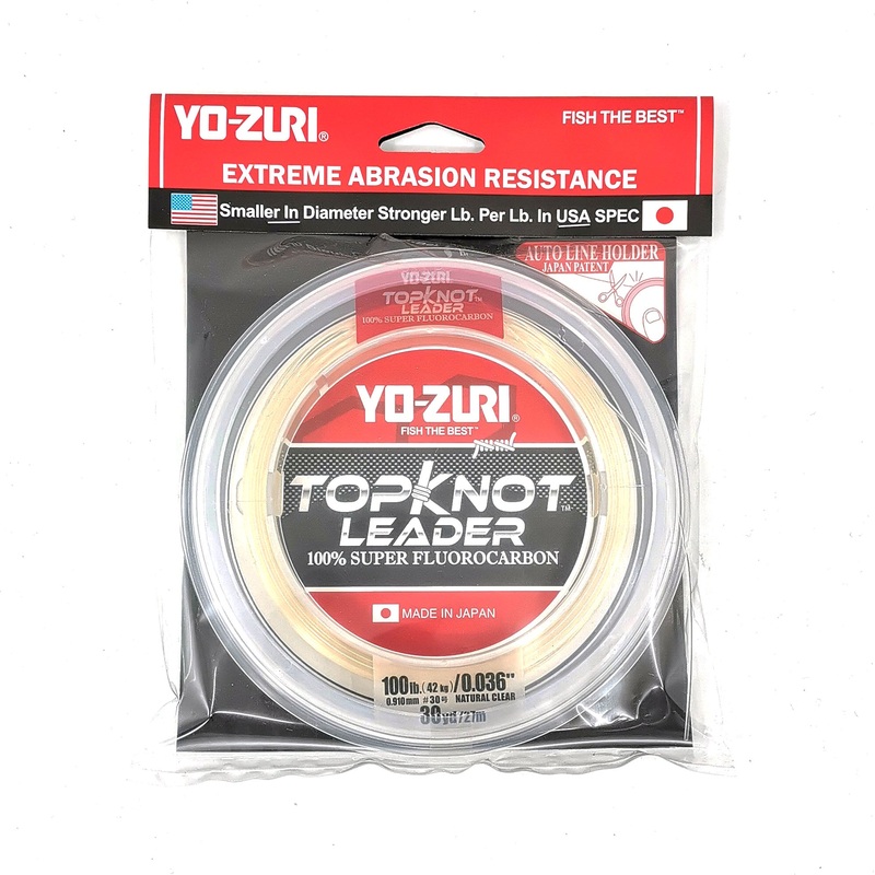 Yo-Zuri TopKnot Clear Fluorocarbon 30YD 20lb