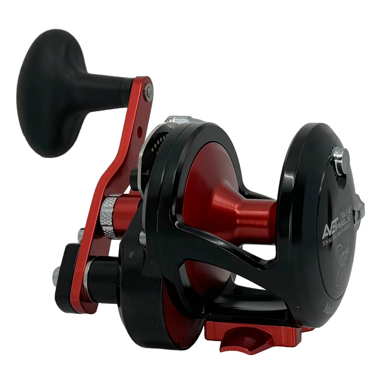 Avet JX Raptor Plus 6/3 MC Two Speed Reels Right Hand Black Red
