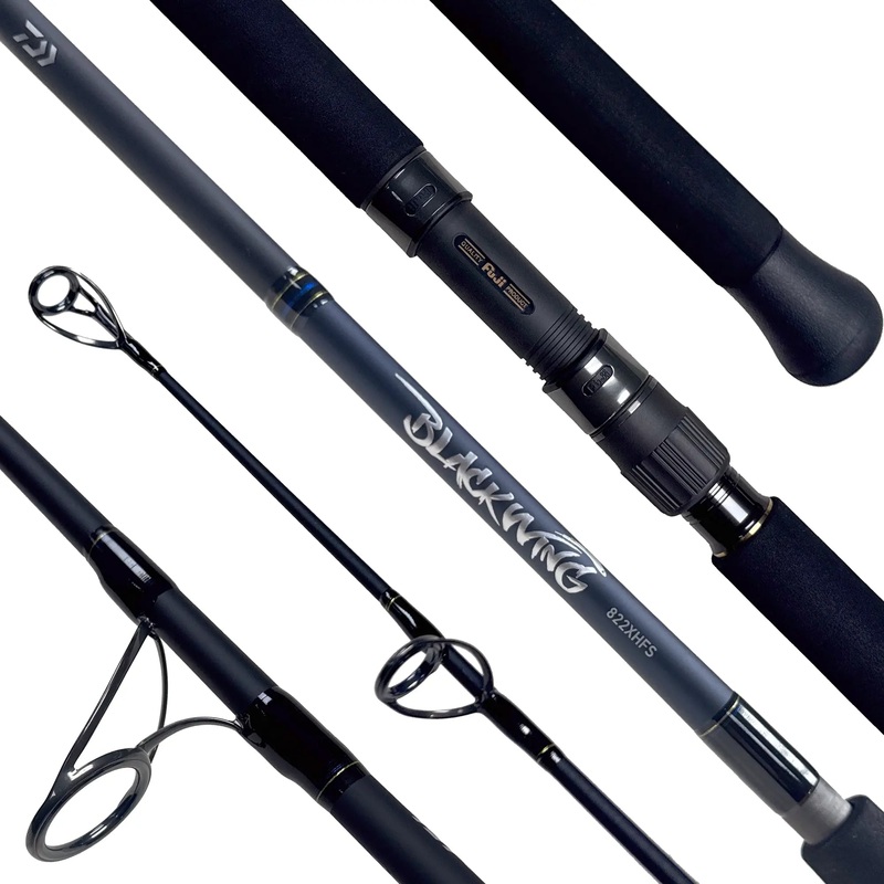 Daiwa Blackwing 2 Piece Popping Rods BW 792MFS