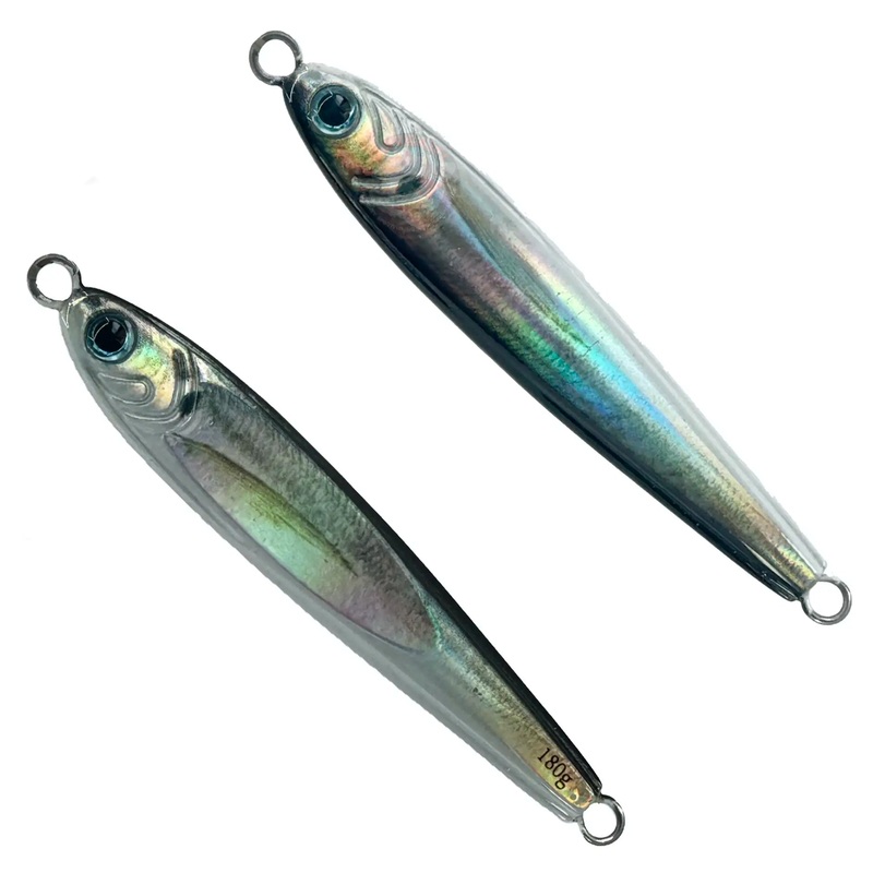 Daiwa Saltiga TG Bait 180g Tungsten Jigs Holo Real Aji