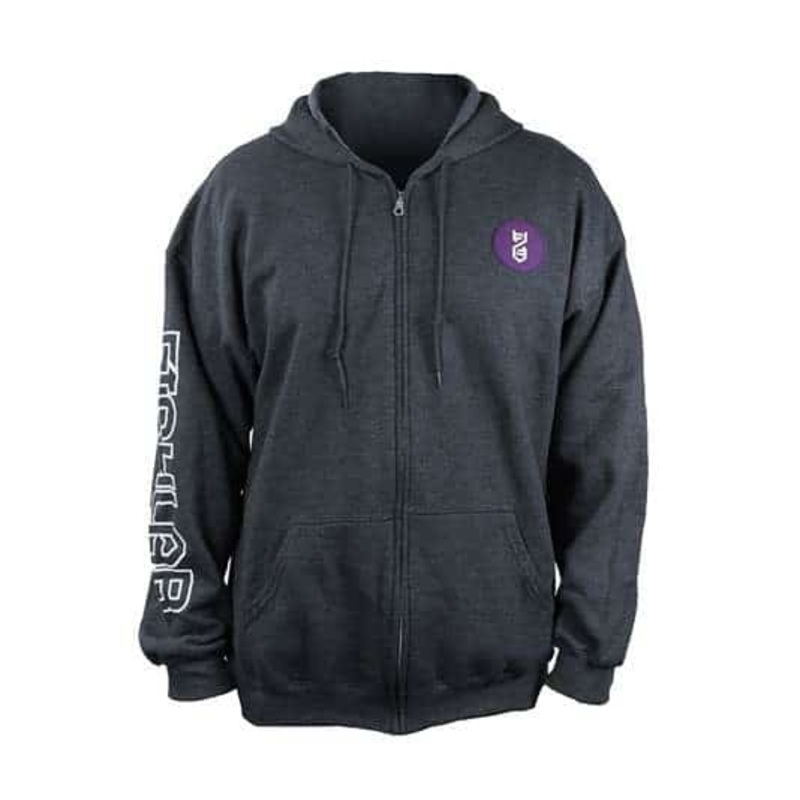 FishLab Gray Zip Up Hoodie Small