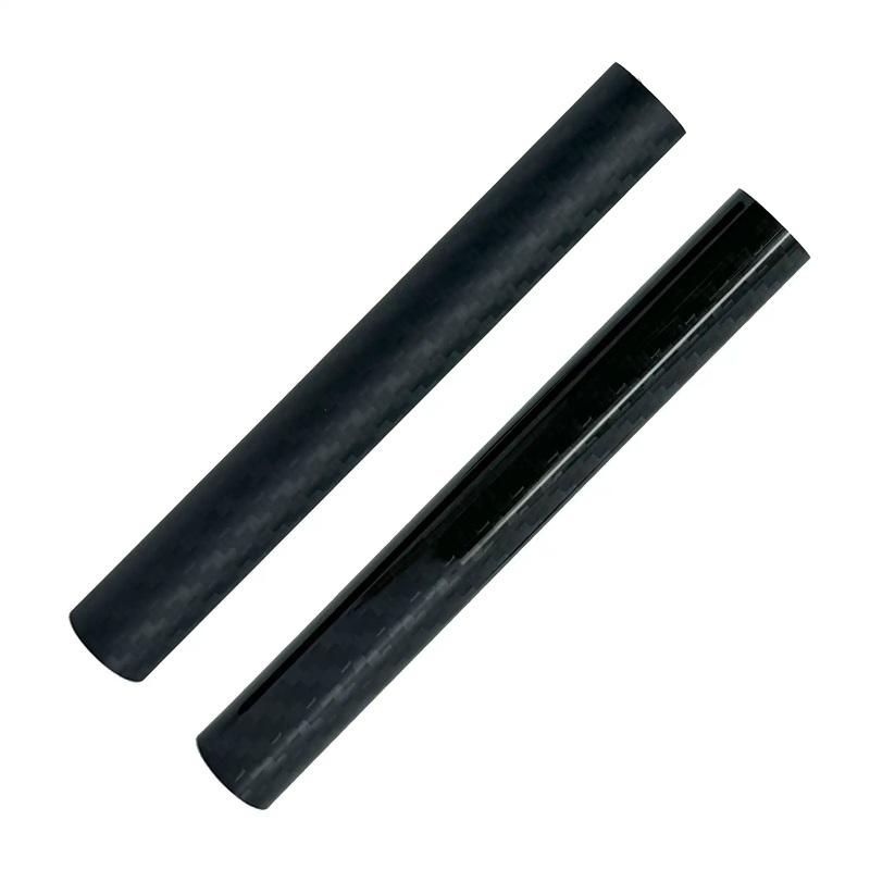 Fuji Carbon Fiber Reel Seat Sleeves PTS17 Glossy Twill Carbon