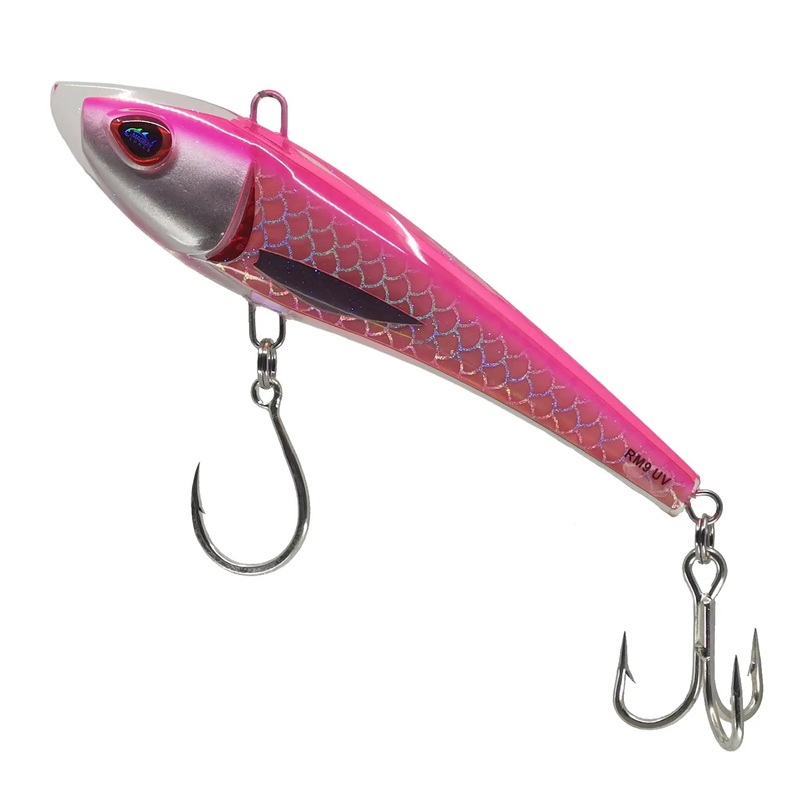 MagBay Resin Minnow RM9 Trolling Lures 9" Purple