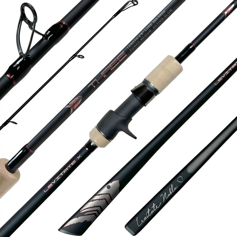 Temple Reef Levitate X Slow Pitch Jigging Rods PWR Zero