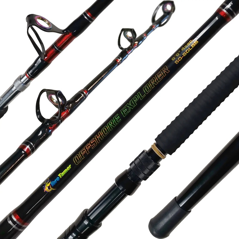 Toro Tamer Offshore Explorer Travel Rods OS EXP 50-80lb 4 piece
