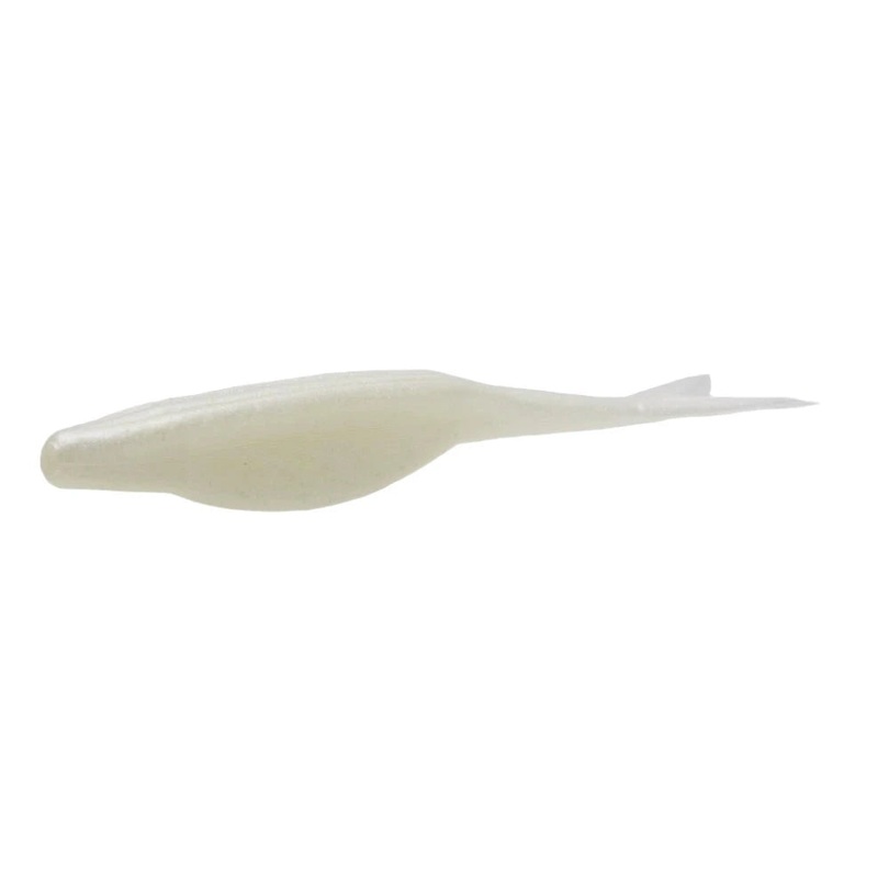 Zoom Super Fluke JR 4" Soft Baits 10pk Pearl White