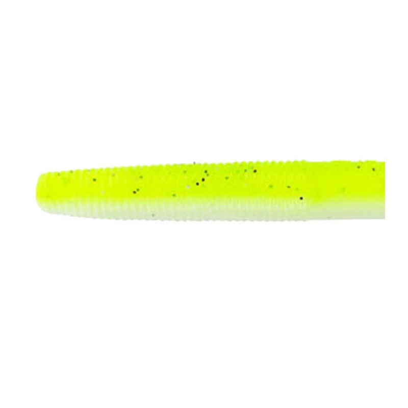 Gary Yamamoto 5" Chartreuse White Laminate Yamasenko Chartreuse White Laminate