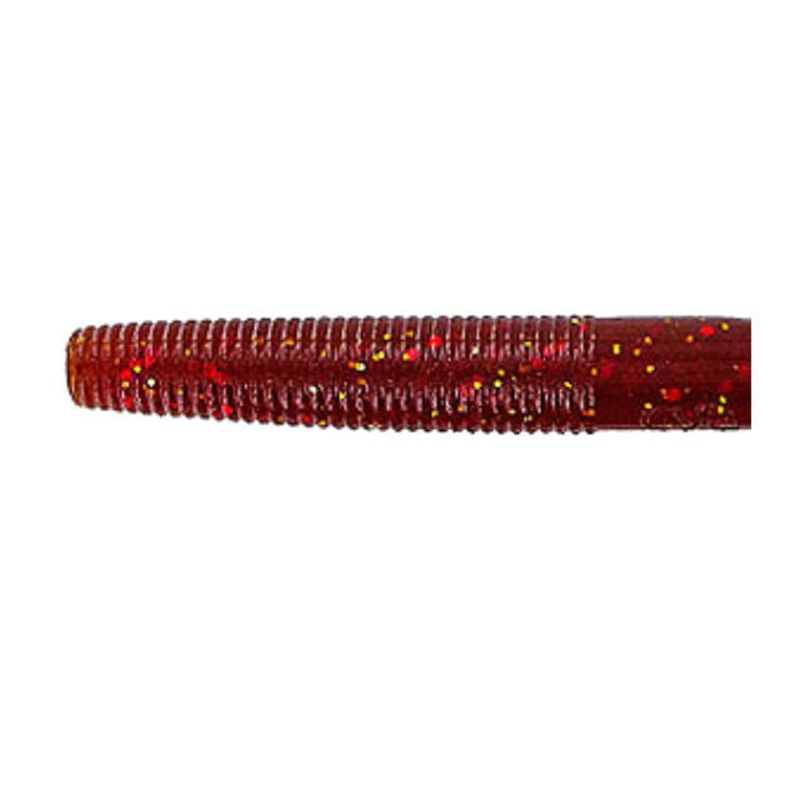 Gary Yamamoto 5" Rootbeer w/Red & Gold Flake Yamasenko Rootbeer w/Red & Gold Flake