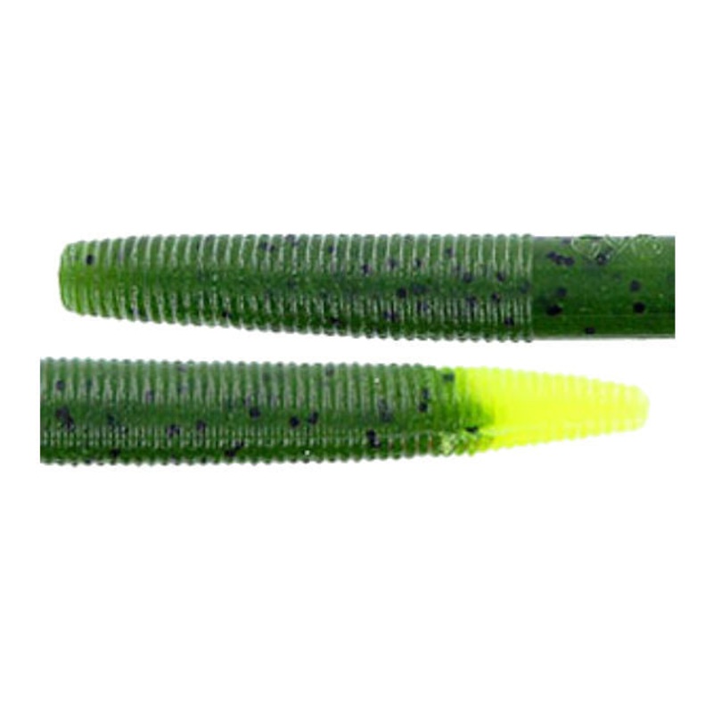 Gary Yamamoto 5" Watermelon Chartreuse Tip Yamasenko Watermelon Chartreuse Tip