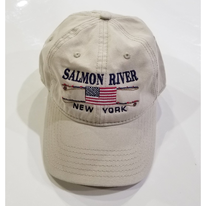 Salmon River Flag Hat CHINO
